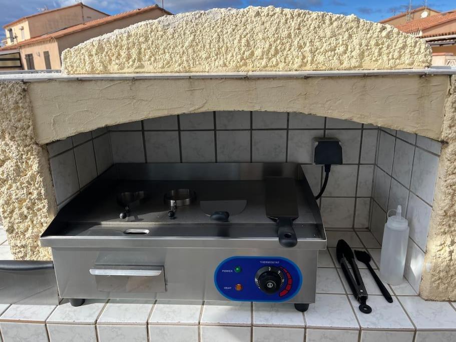 Location De Villa Numero 3 Renovee En Residence Le Barcarès Dış mekan fotoğraf